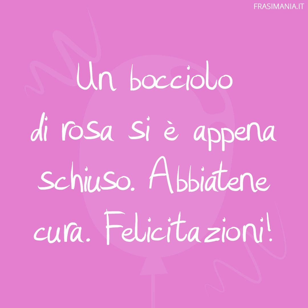 Pensieri Per Nascita Di Una Bimba Frasi di auguri per la nascita di una bimba