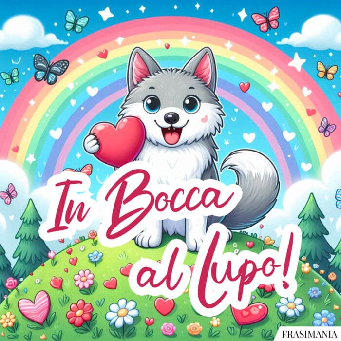 In Bocca al Lupo!