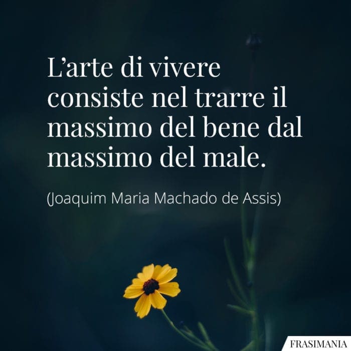 Frasi arte vivere bene male