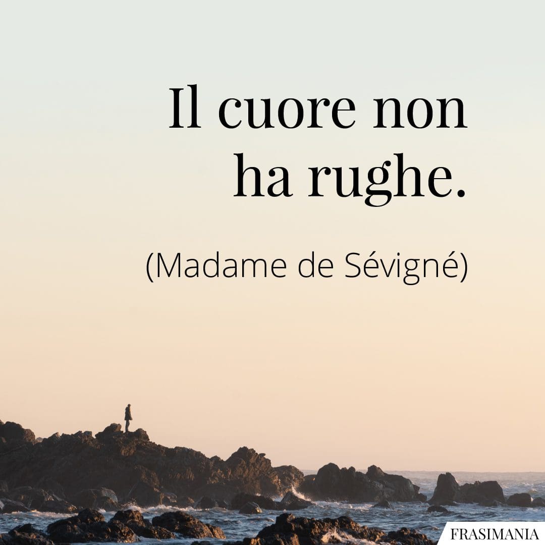 Il cuore non ha rughe.