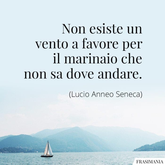 Frasi vento marinaio Seneca