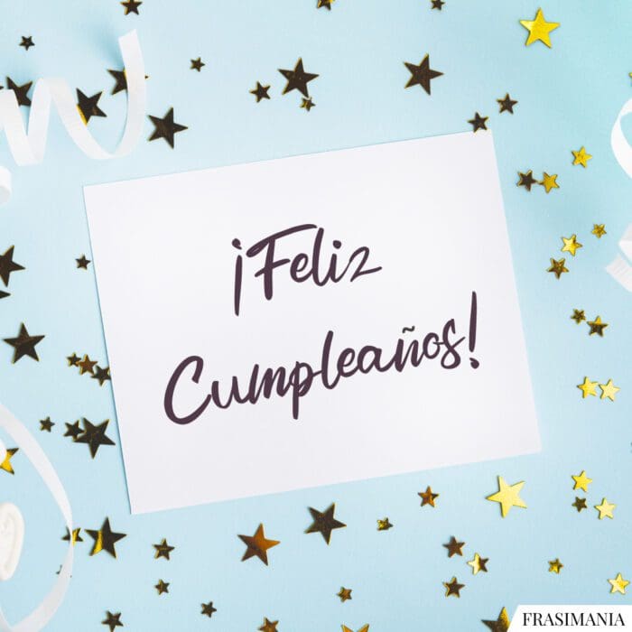 ¡Feliz Cumpleaños!