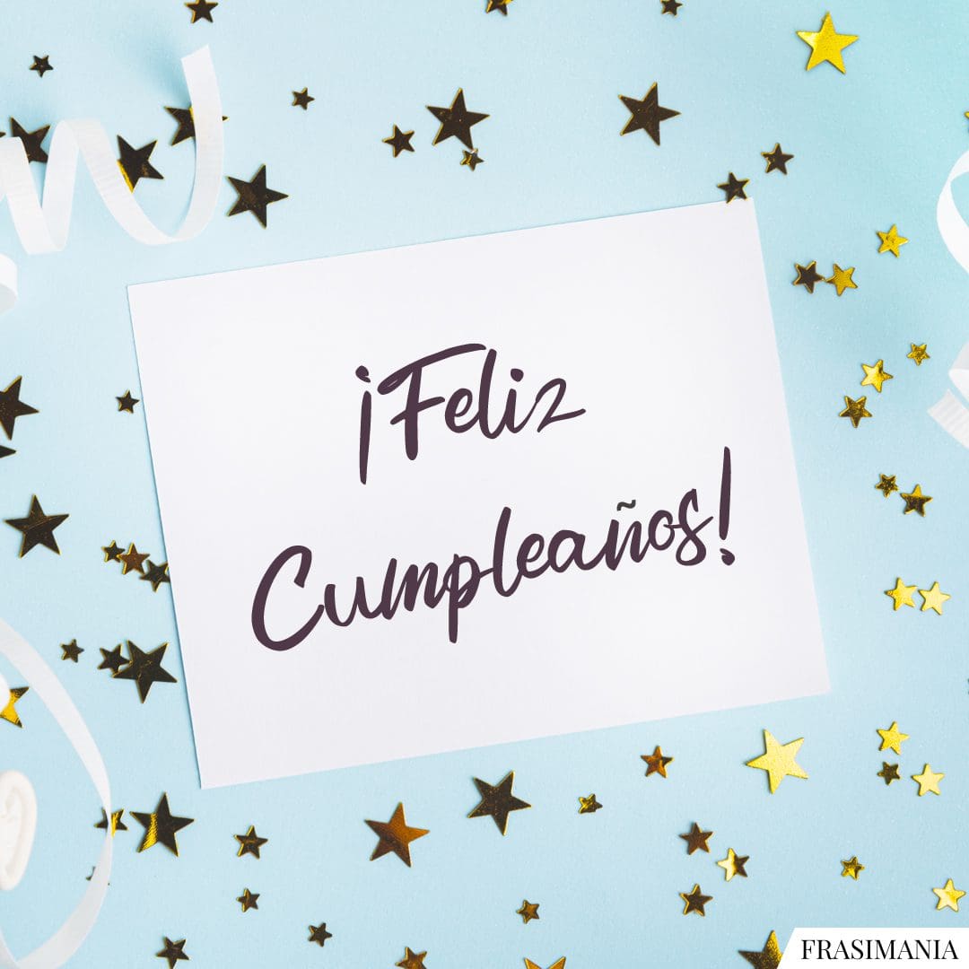 ¡Feliz Cumpleaños!