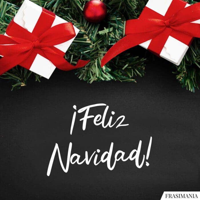 ¡Feliz Navidad!