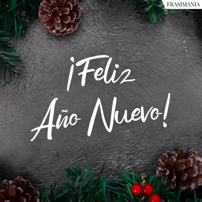¡Feliz Año Nuevo!