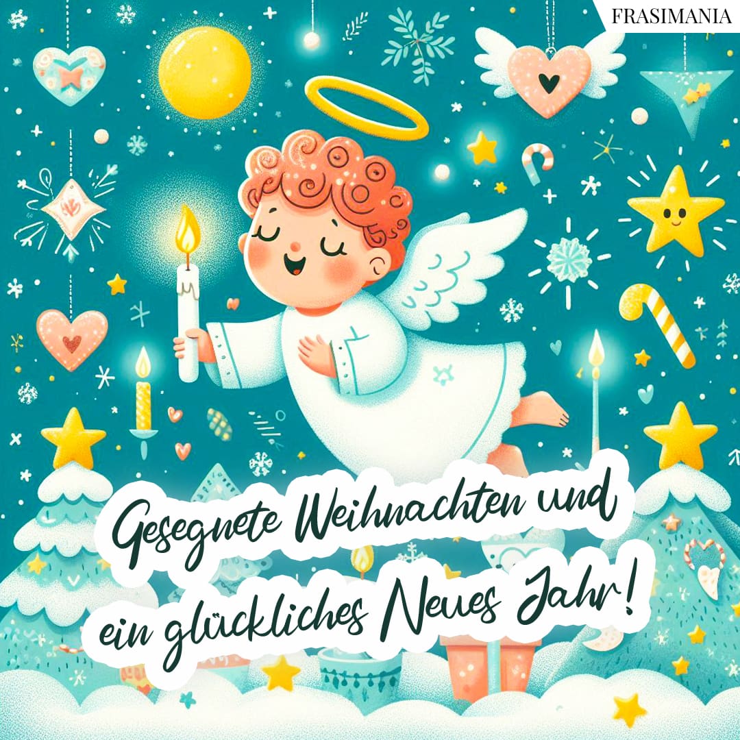 Gesegnete Weihnachten und ein glückliches Neues Jahr!