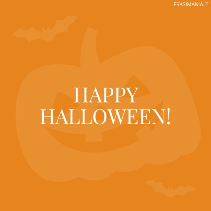 Frasi Halloween inglese happy