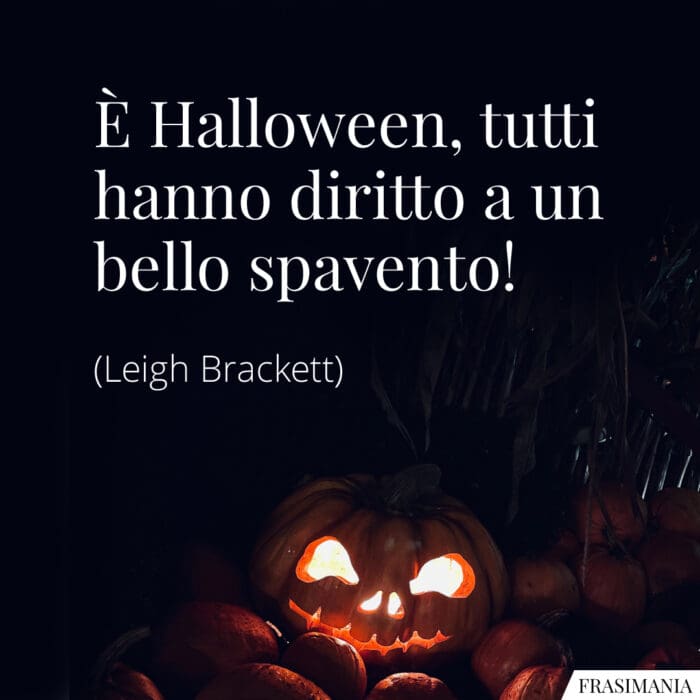 Frasi Halloween Brackett