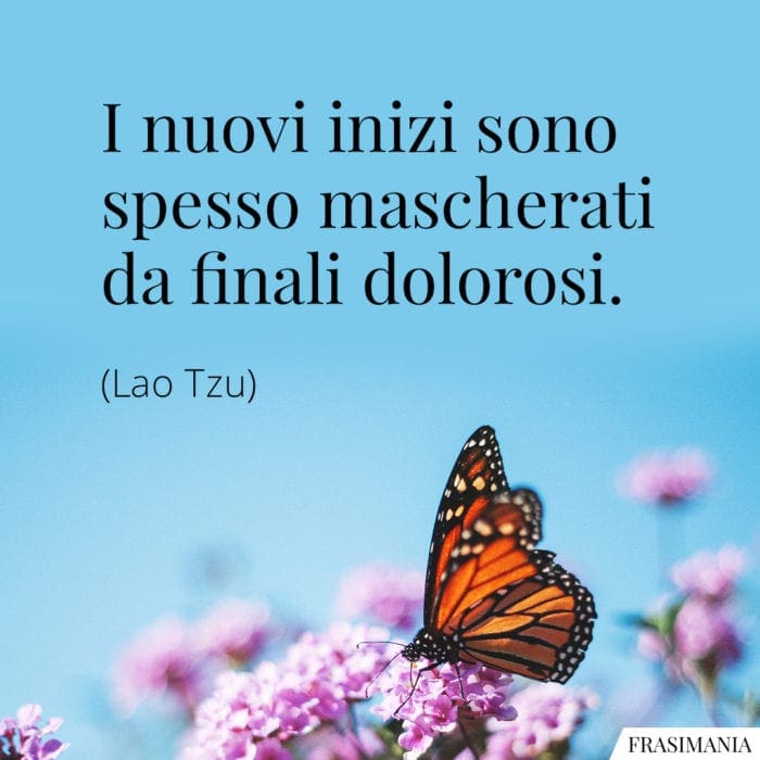 Frasi inizi finali dolorosi Tzu