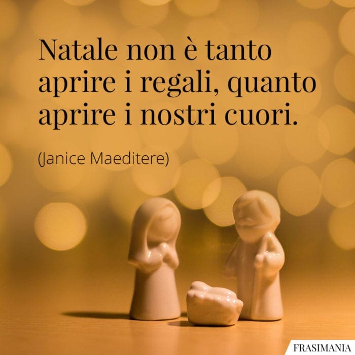 Frasi Natale regali cuori Maeditere