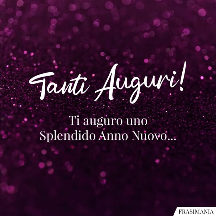 Auguri Anno Nuovo