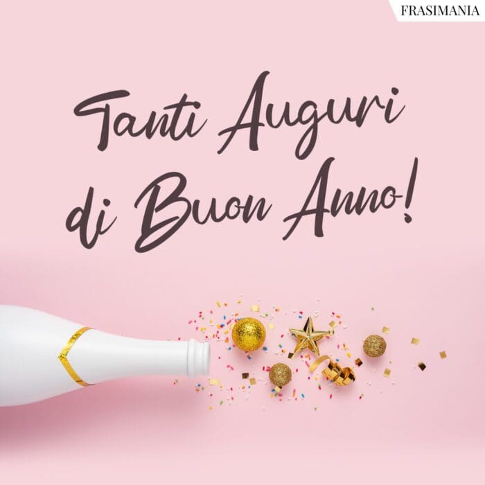 Tanti Auguri di Buon Anno!