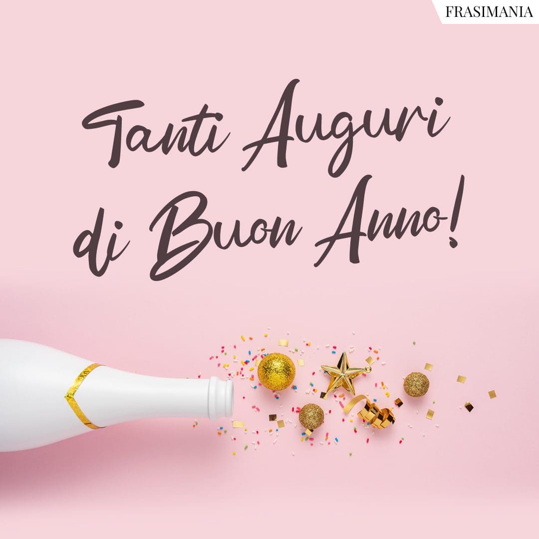 Tanti Auguri di Buon Anno!