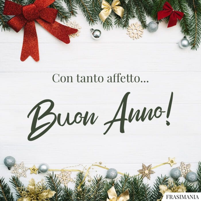 Buon Anno affetto