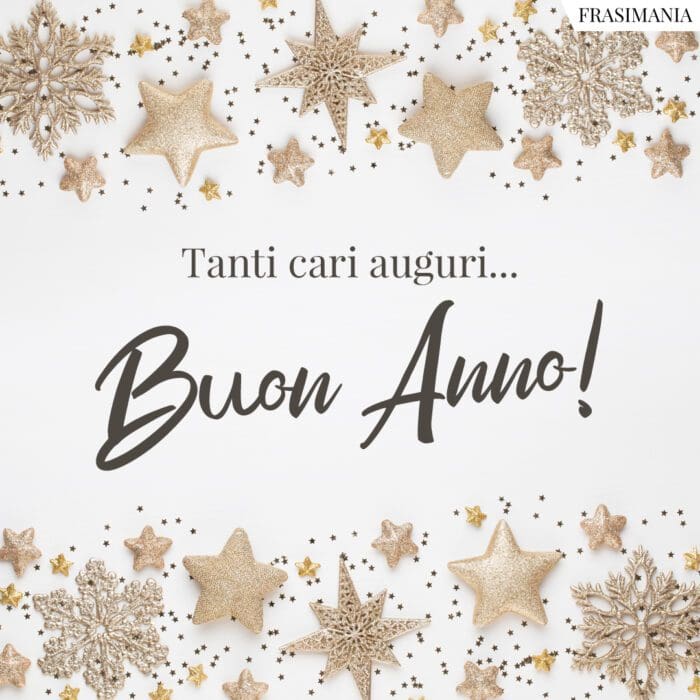 Buon Anno auguri