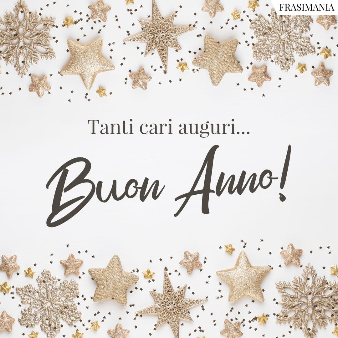 Tanti cari auguri... Buon Anno!