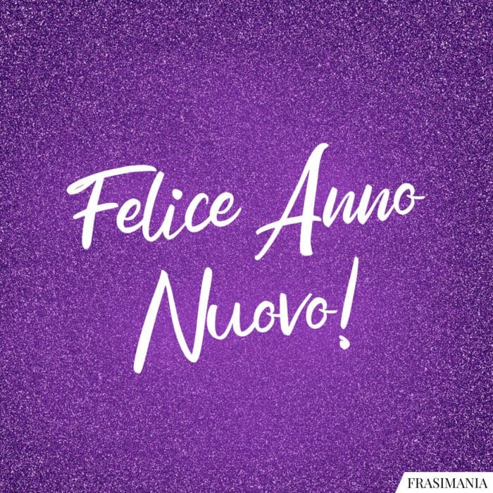 Felice Anno Nuovo