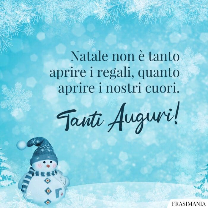 Frasi Natale regali cuore auguri