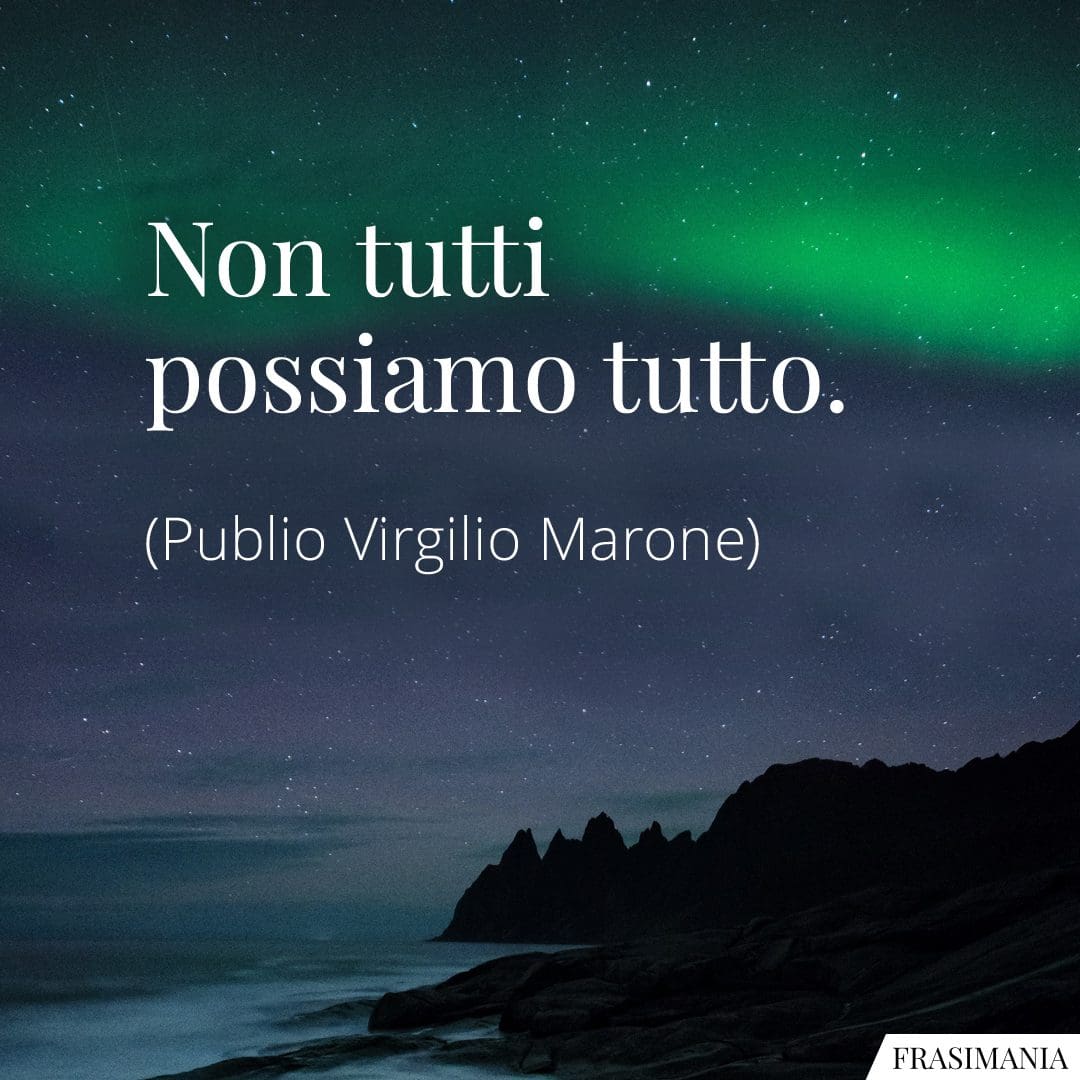 Non tutti possiamo tutto.