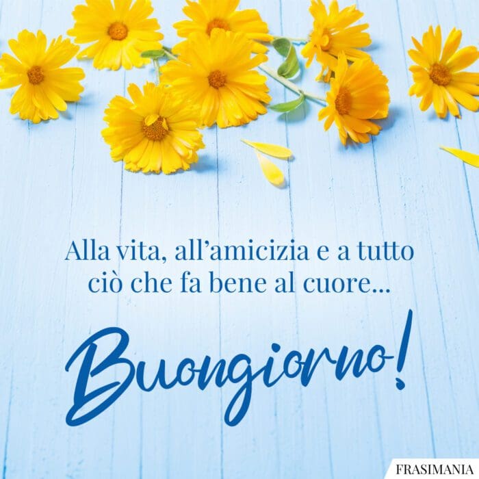 Buongiorno immagini cuore