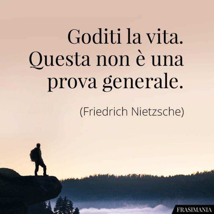 Frasi goditi vita Nietzsche