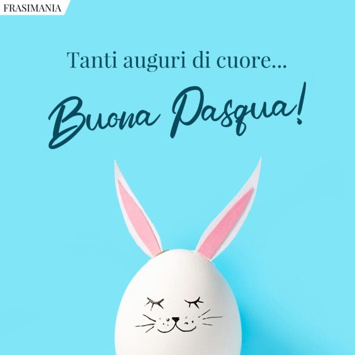 Buona Pasqua auguri cuore