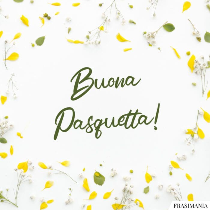 Buona Pasquetta!