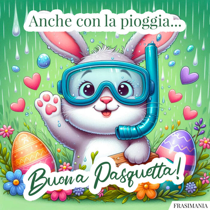 Anche con la pioggia… Buona Pasquetta!