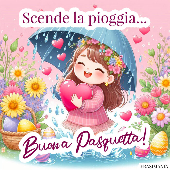 Scende la pioggia… Buona Pasquetta!