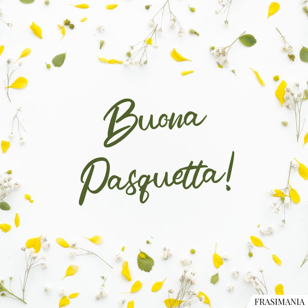 Buona Pasquetta!