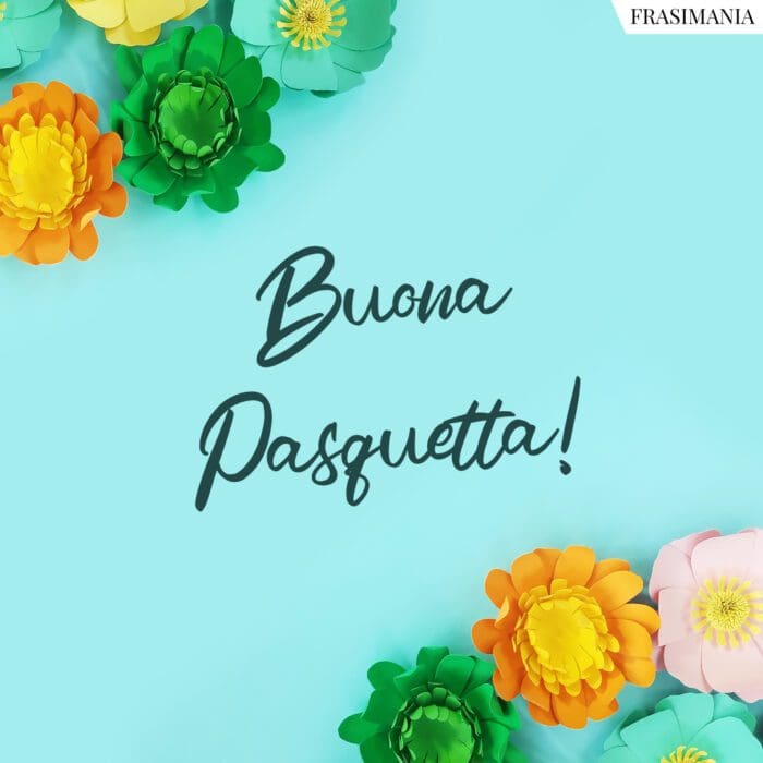 Buona Pasquetta!
