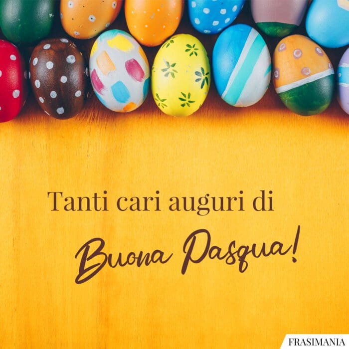 Tanti auguri buona Pasqua