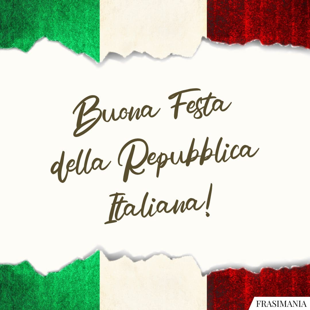 Buona Festa della Repubblica Italiana!