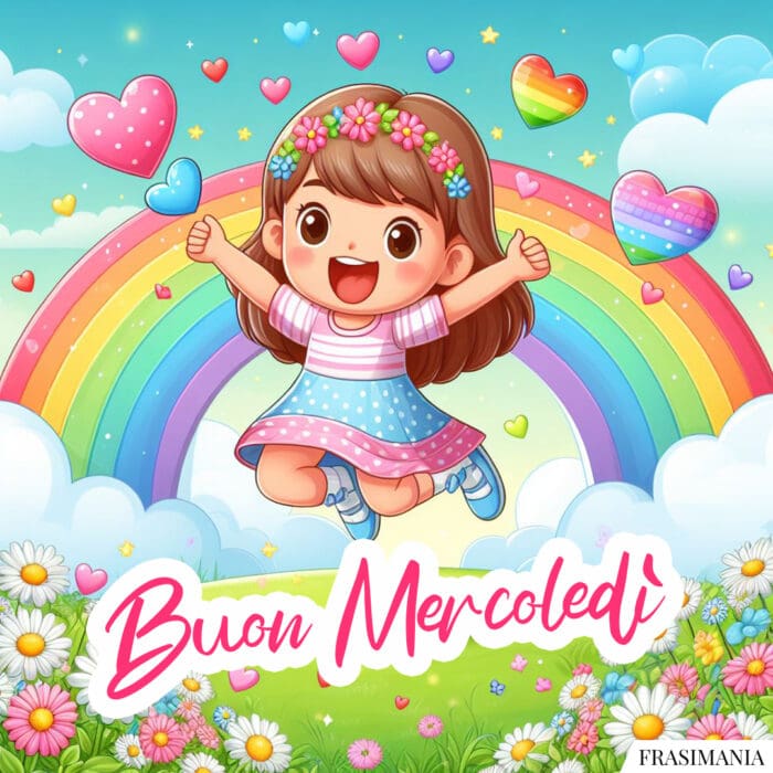 Buon Mercoledì arcobaleno