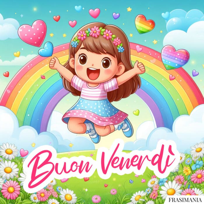 Buon Venerdì arcobaleno