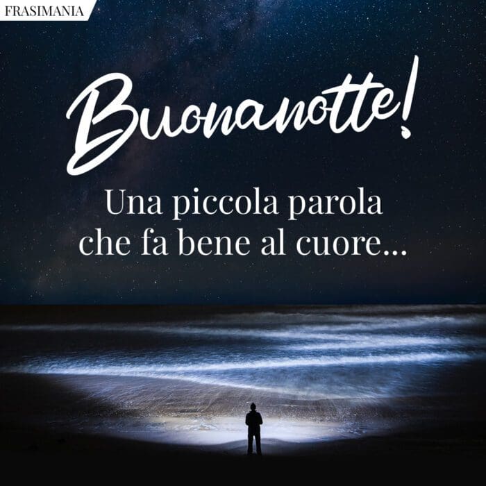 Buonanotte cuore