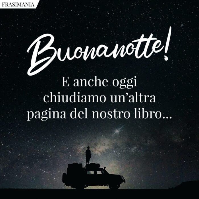 Buonanotte libro