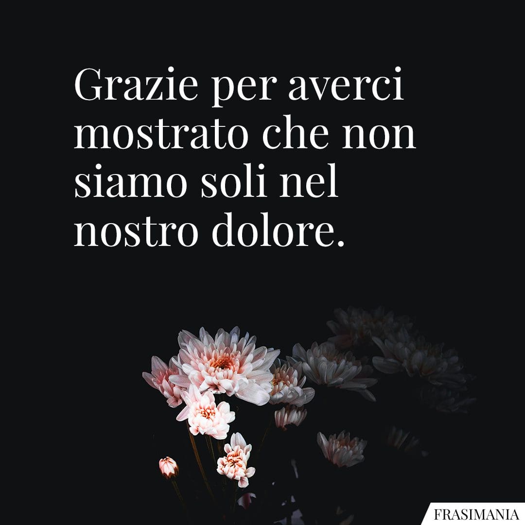 Frasi Di Ringraziamento Per Lutto Frasi di ringraziamento per un lutto