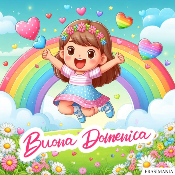 Buona Domenica arcobaleno