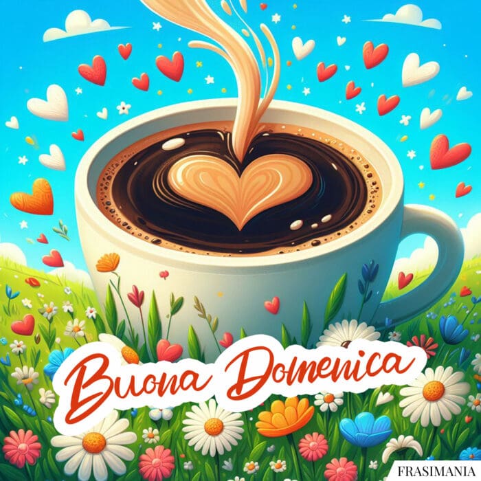 Buona Domenica tazza caffè