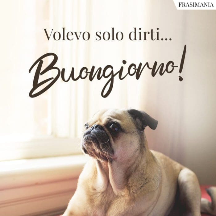 buongiorno-dirti