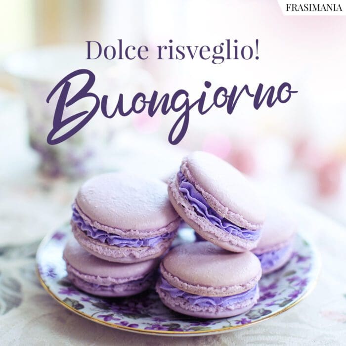 Buongiorno dolce risveglio