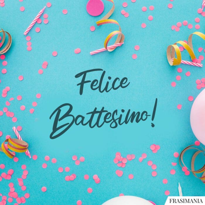 Felice Battesimo!