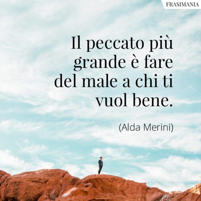 Frasi peccato grande Alda Merini