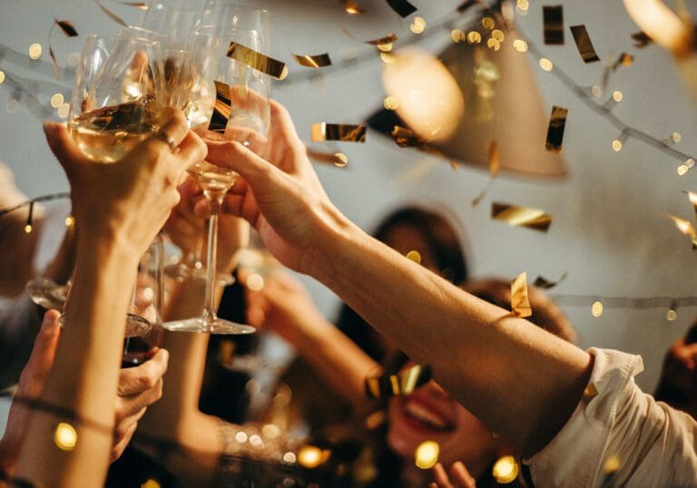 Auguri di buon anno formali aziendali e per clienti con immagini 