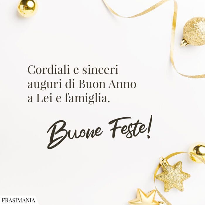 Buon Anno auguri feste