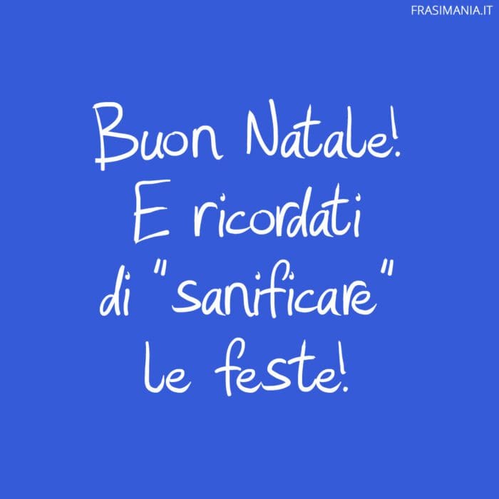 Frasi auguri Natale Covid feste