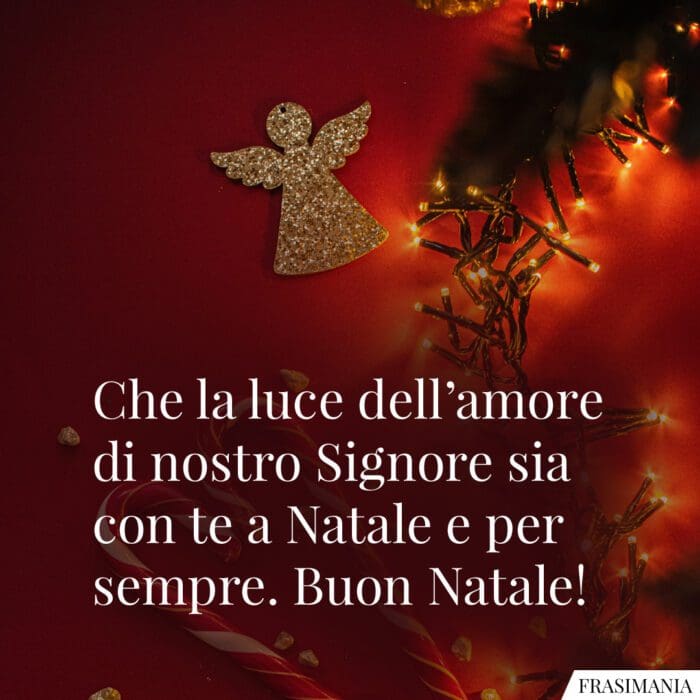 Auguri Natale religiosi amore