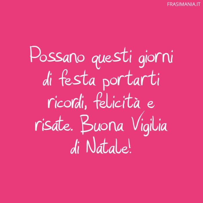 Auguri Vigilia Natale risate