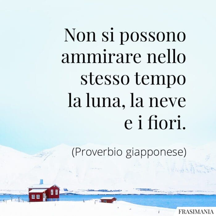 Proverbi sulla Neve: i 35 più belli (con immagini)